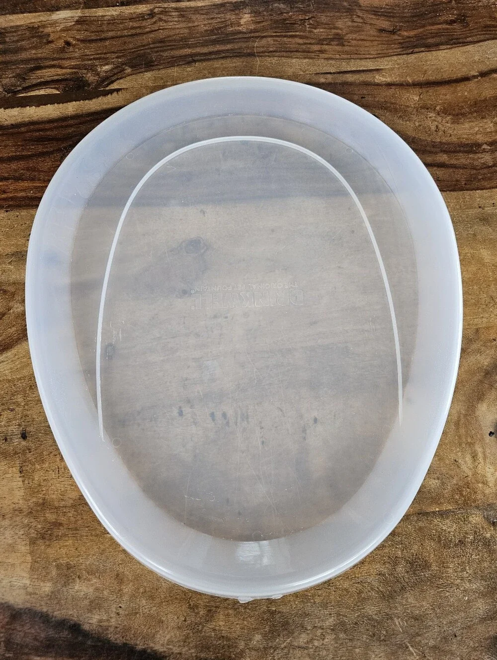 PetSafe Drinkwell Platinum Cat Or Dog Large Clear Plastic Pet Fountain Mat